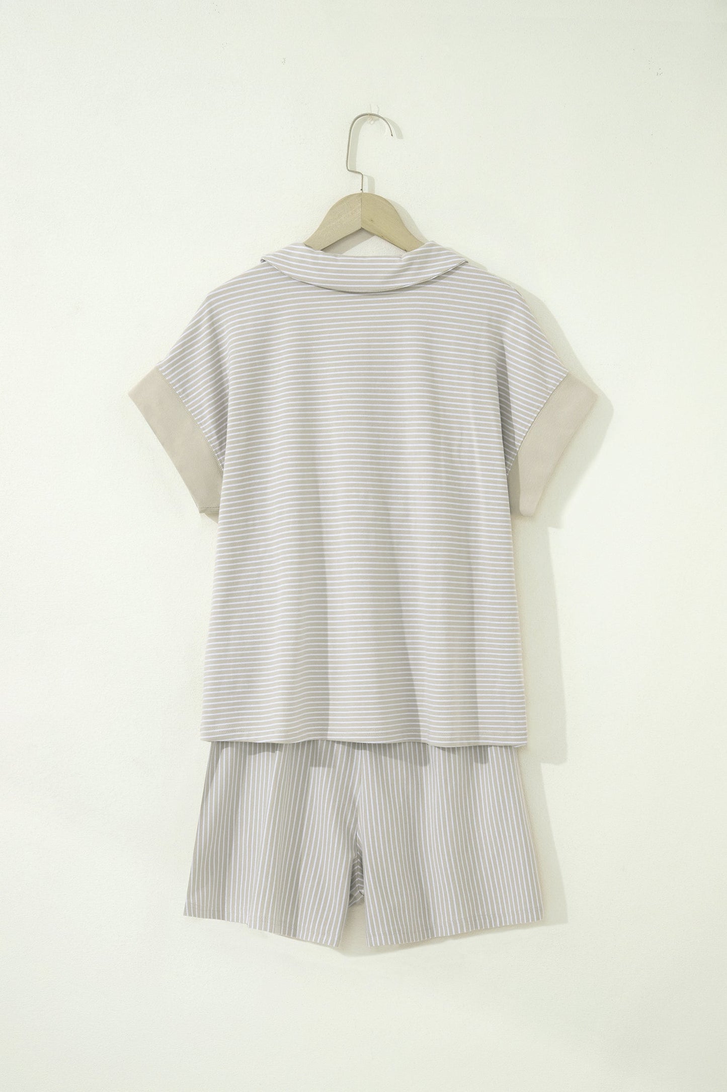 Dolman Sleeve Polo & Shorts Set