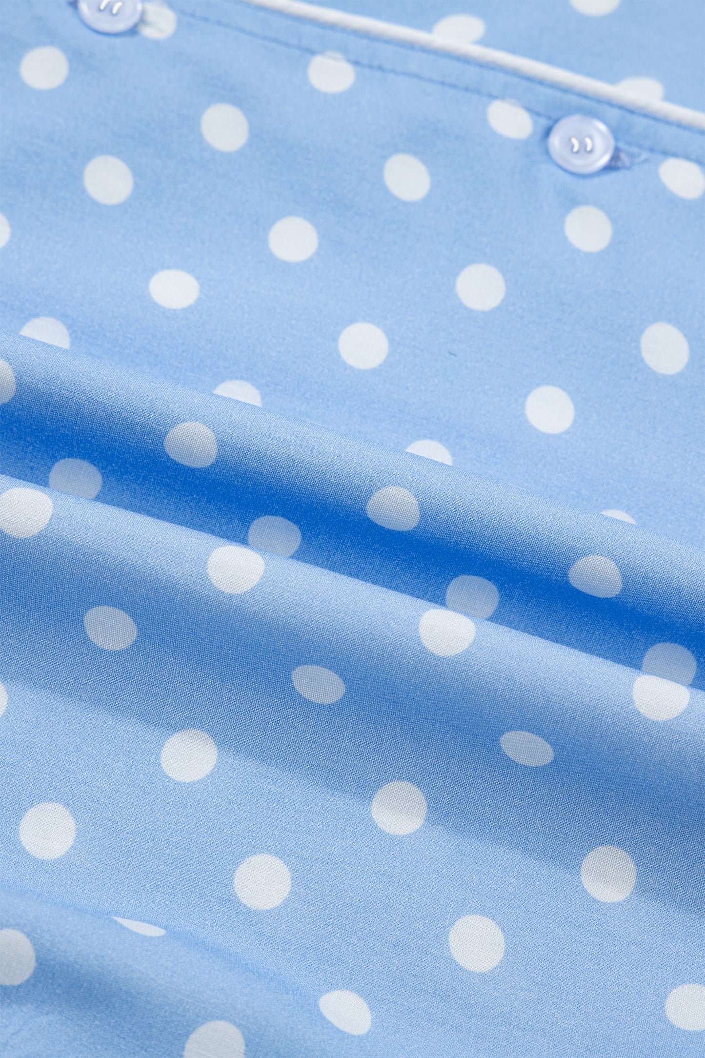 Sky Blue Soft Short Pajama Set