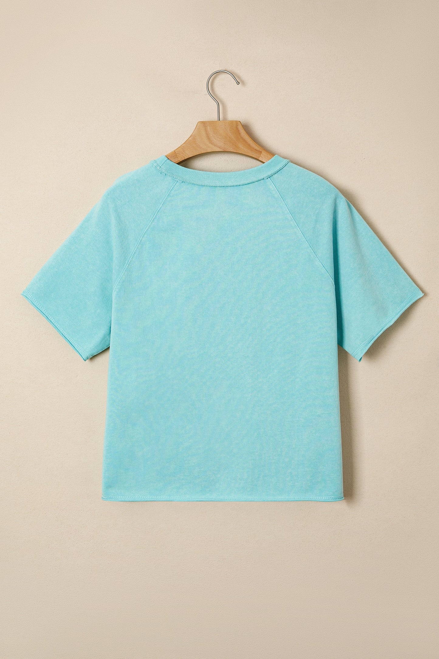 Boxy Cropped Tee Green