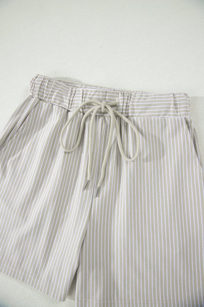 Dolman Sleeve Polo & Shorts Set