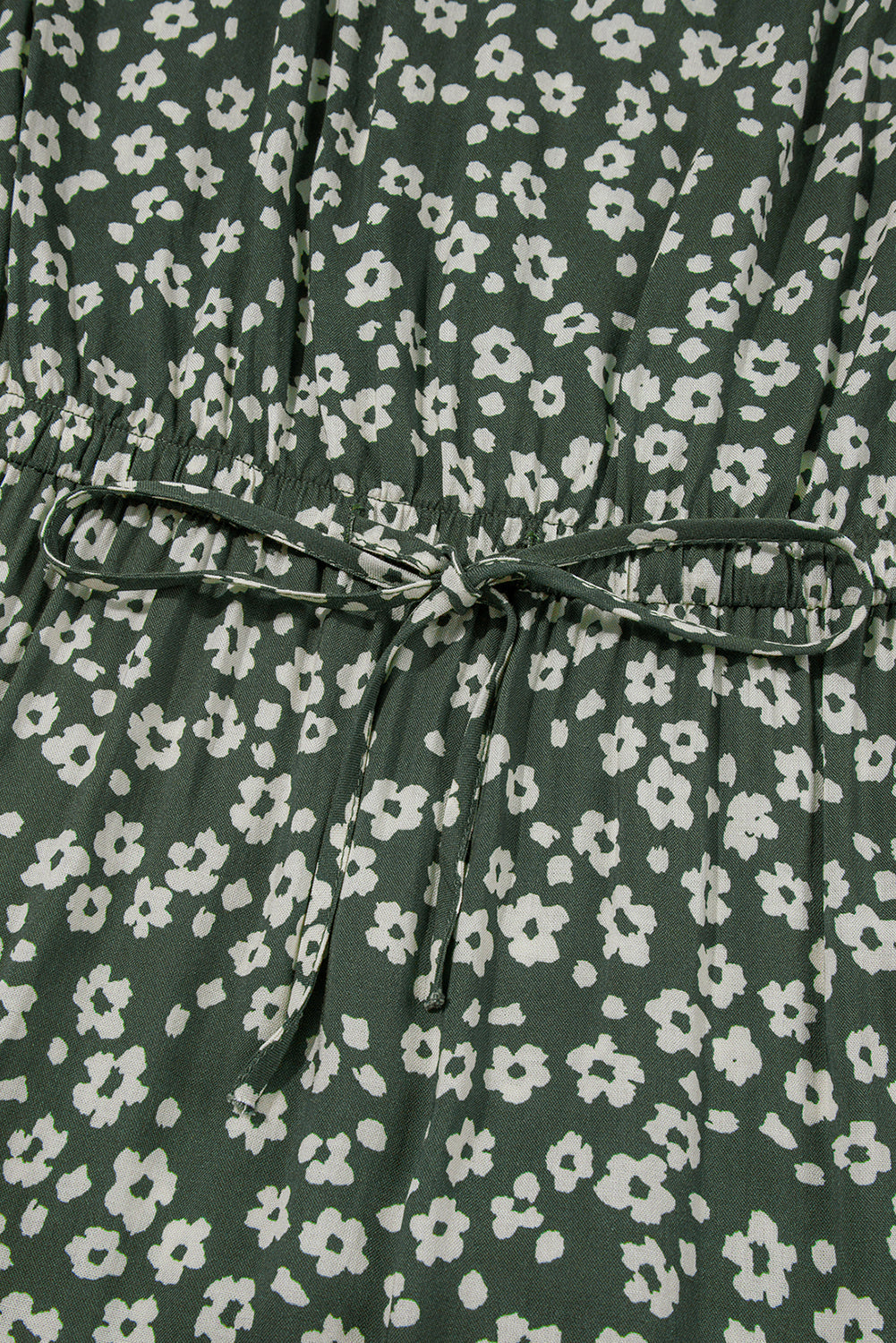 Hazel Print Sleeveless V-neck Dress