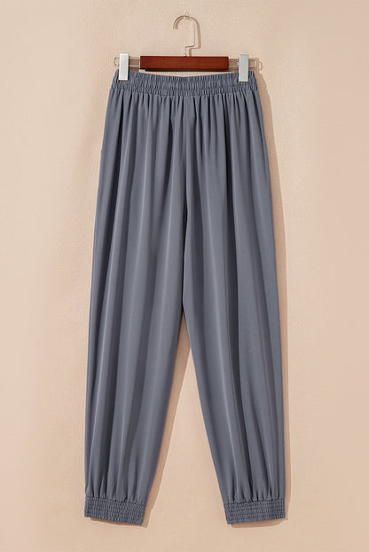 Waistband Jogger Pants Grey