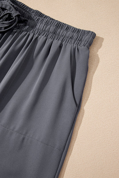 Waistband Jogger Pants Grey