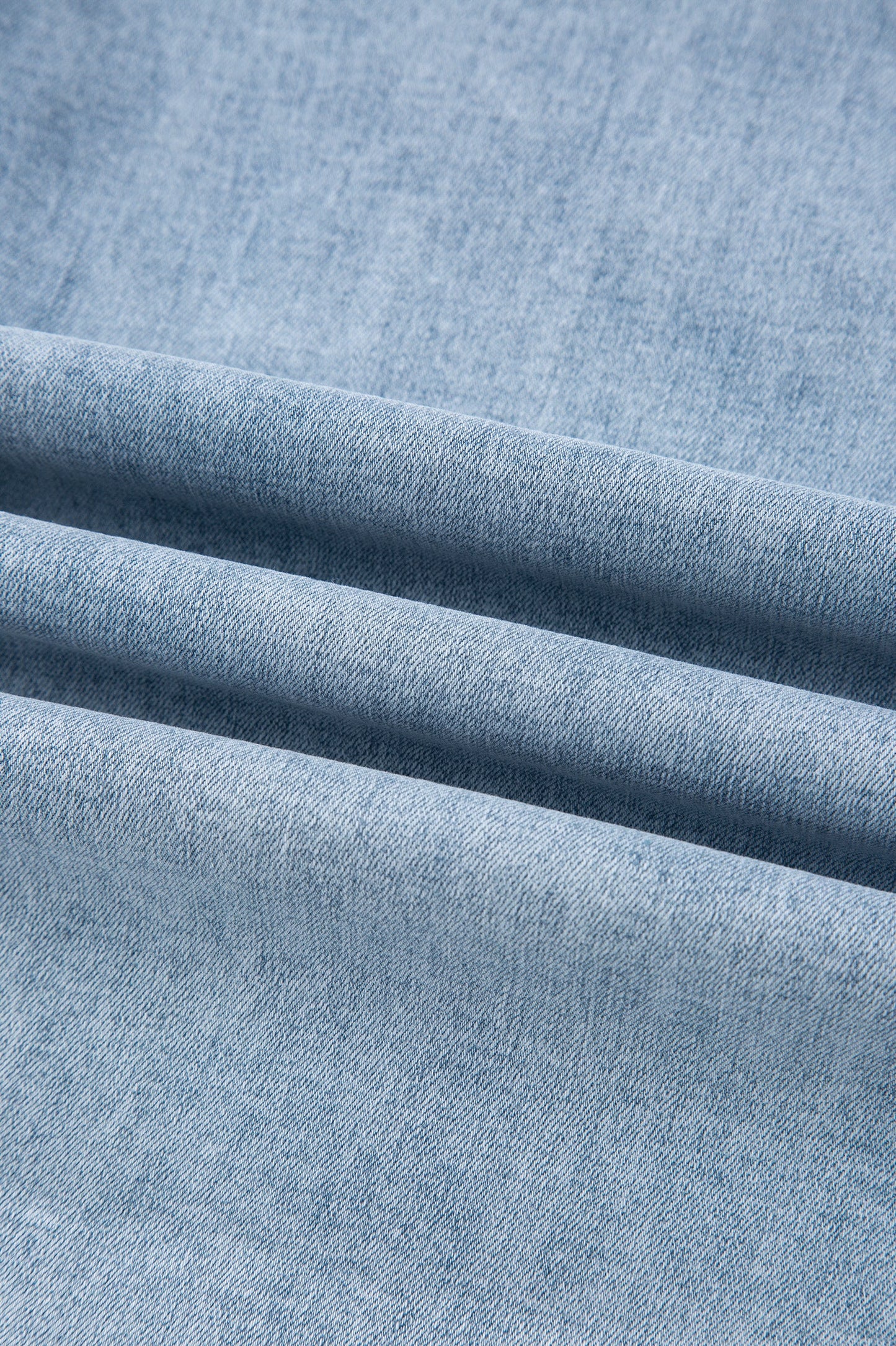 Bow Knot Side Straight Leg Jeans