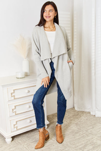 Open Front Duster Cardigan