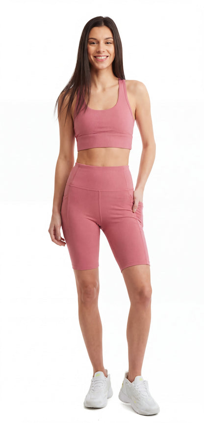 Compression Double Knit Active Shorts