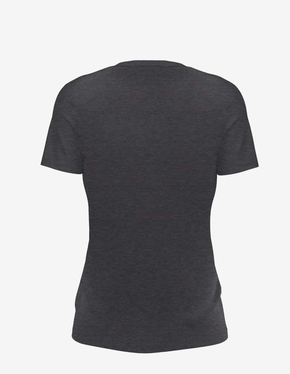 Basic Solid Heather V-Neck Tee