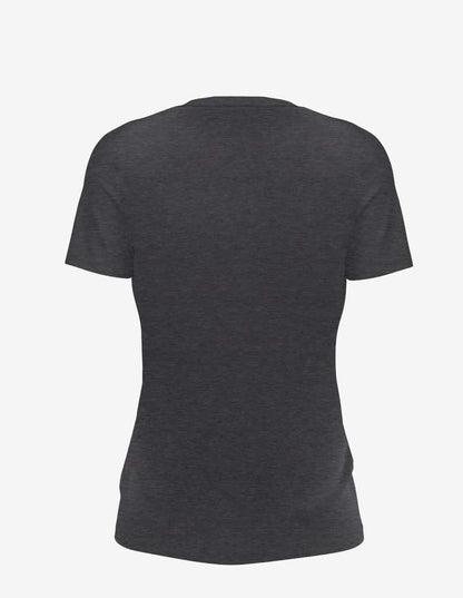 Basic Solid Heather V-Neck Tee