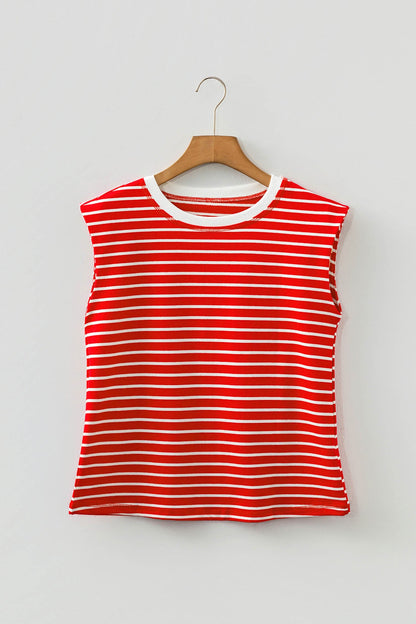 Stripe Loose Tank Top