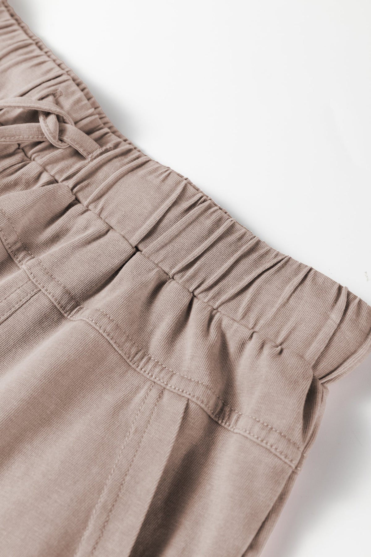 Exposed Seam Wide Leg Cargo Pants