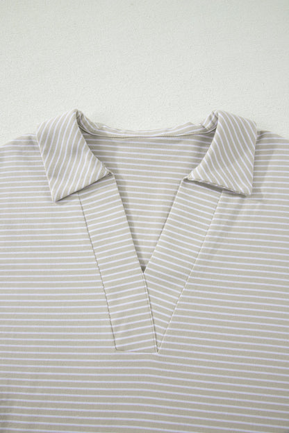Dolman Sleeve Polo & Shorts Set
