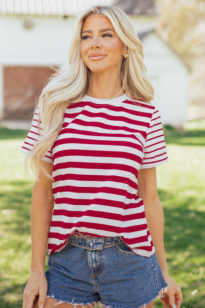 June Stripe Tee