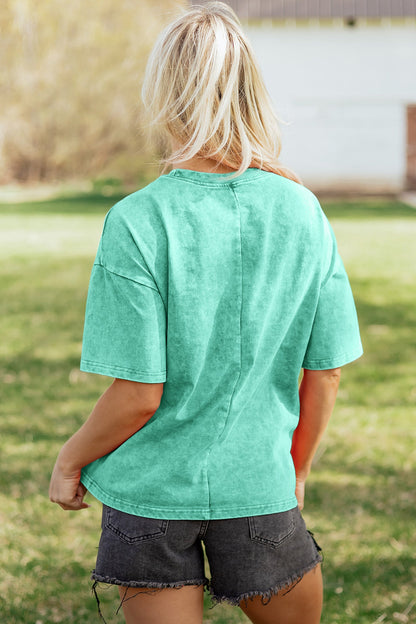 Mineral Washed Oversize Tee