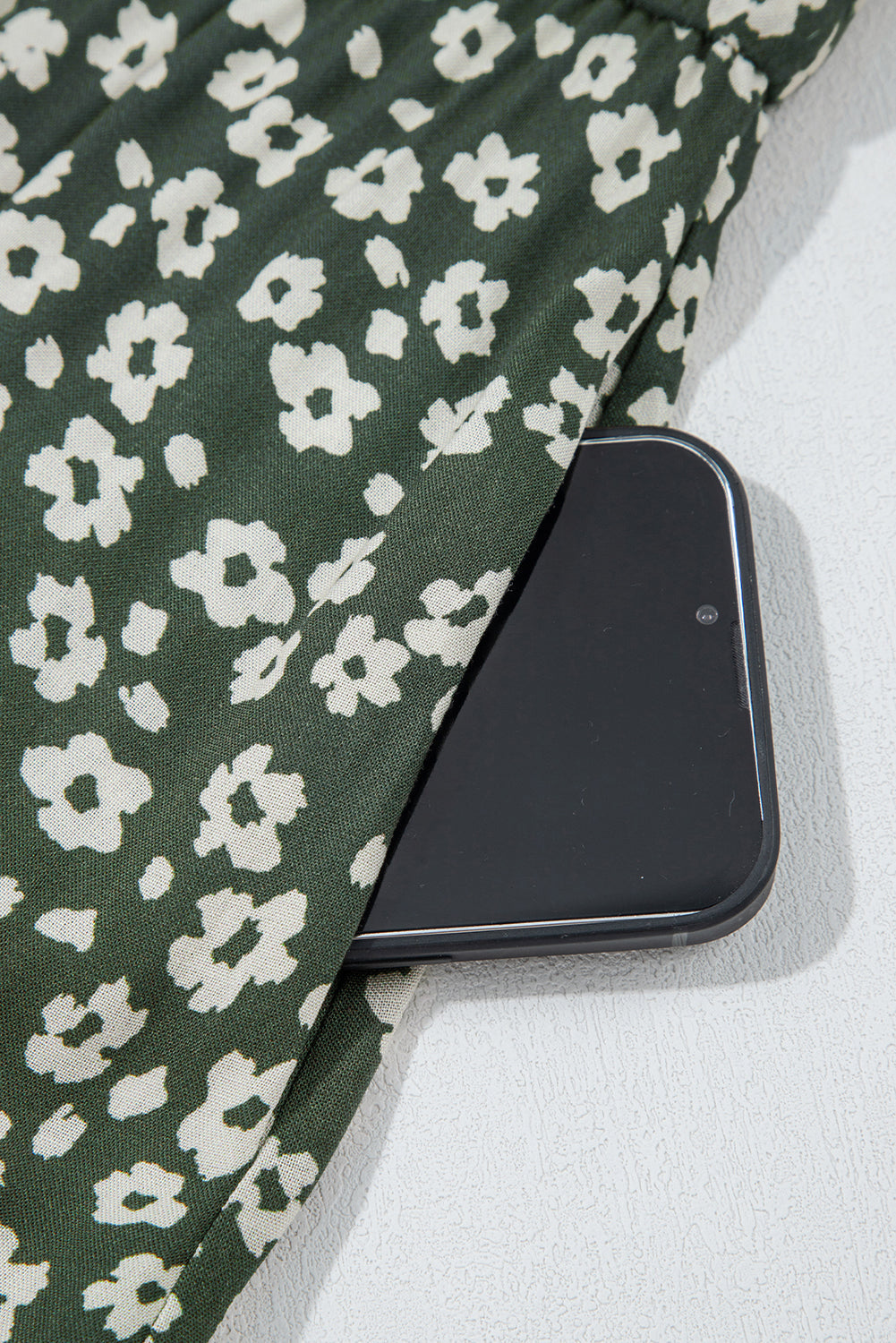 Hazel Print Sleeveless V-neck Dress