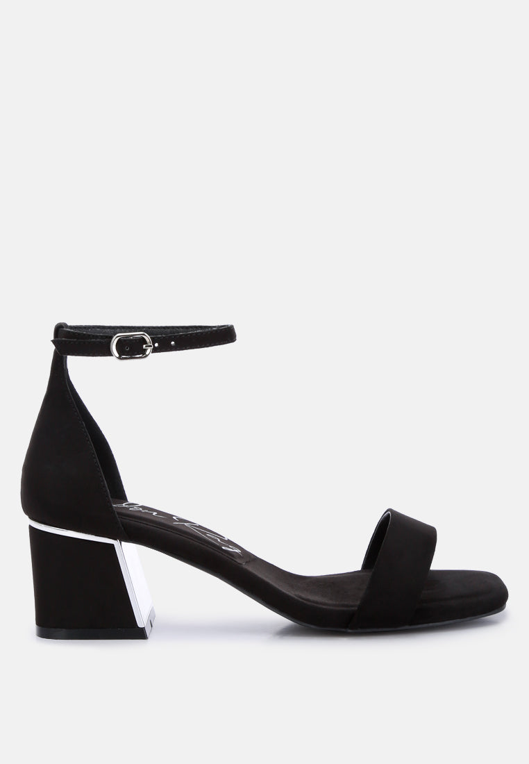 Accent Block Heels