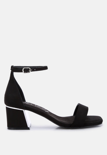 Accent Block Heels