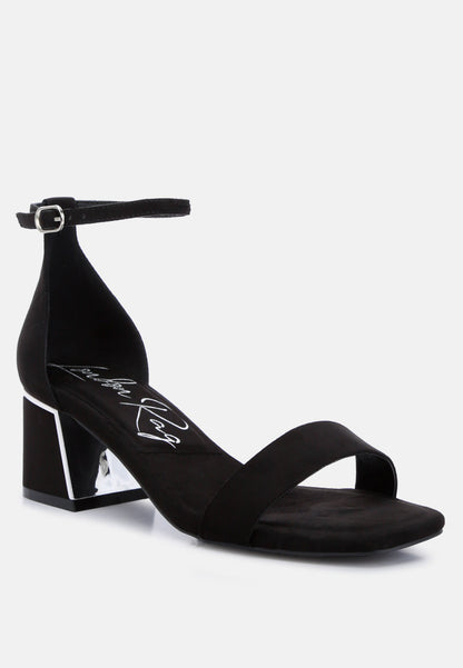 Accent Block Heels
