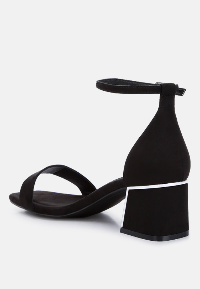 Accent Block Heels