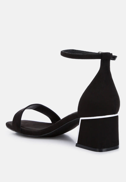 Accent Block Heels