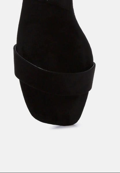Accent Block Heels