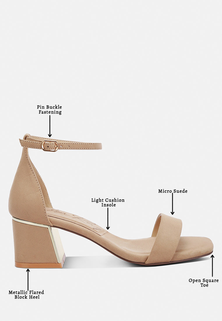 Accent Block Heels