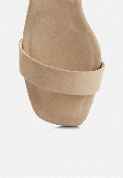Accent Block Heels