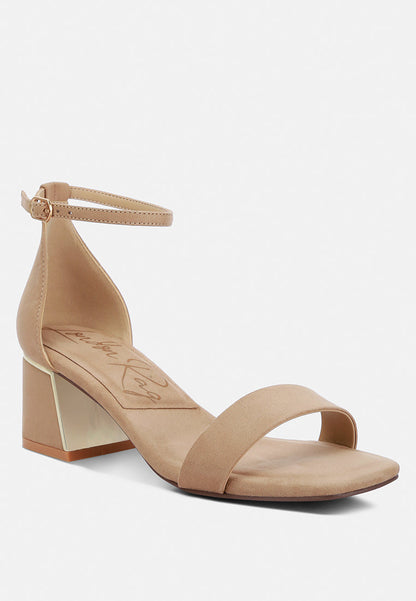 Accent Block Heels
