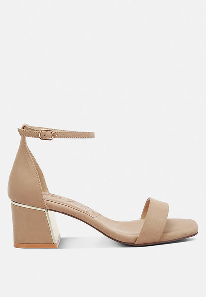 Accent Block Heels