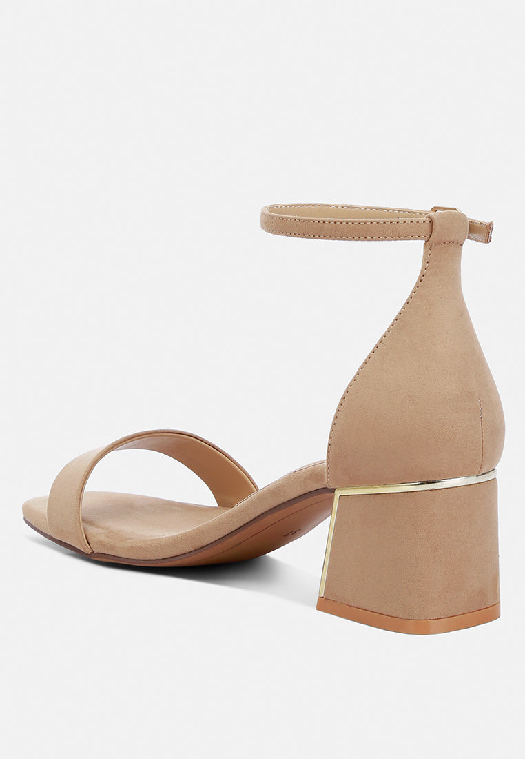 Accent Block Heels