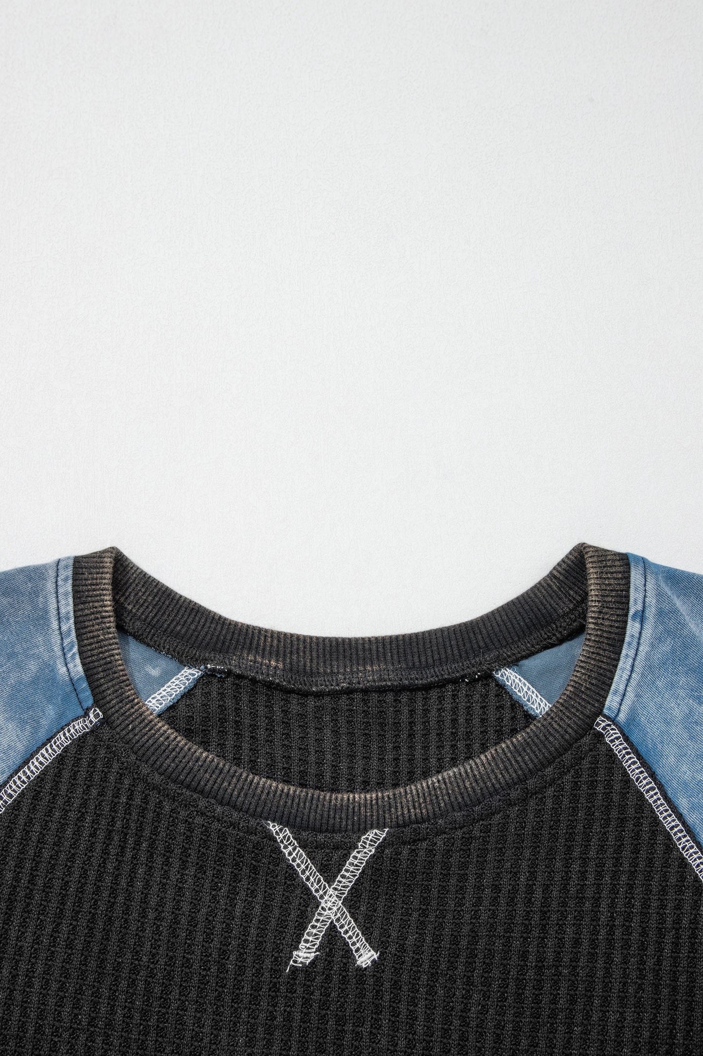 Patchwork Short Sleeve Top
