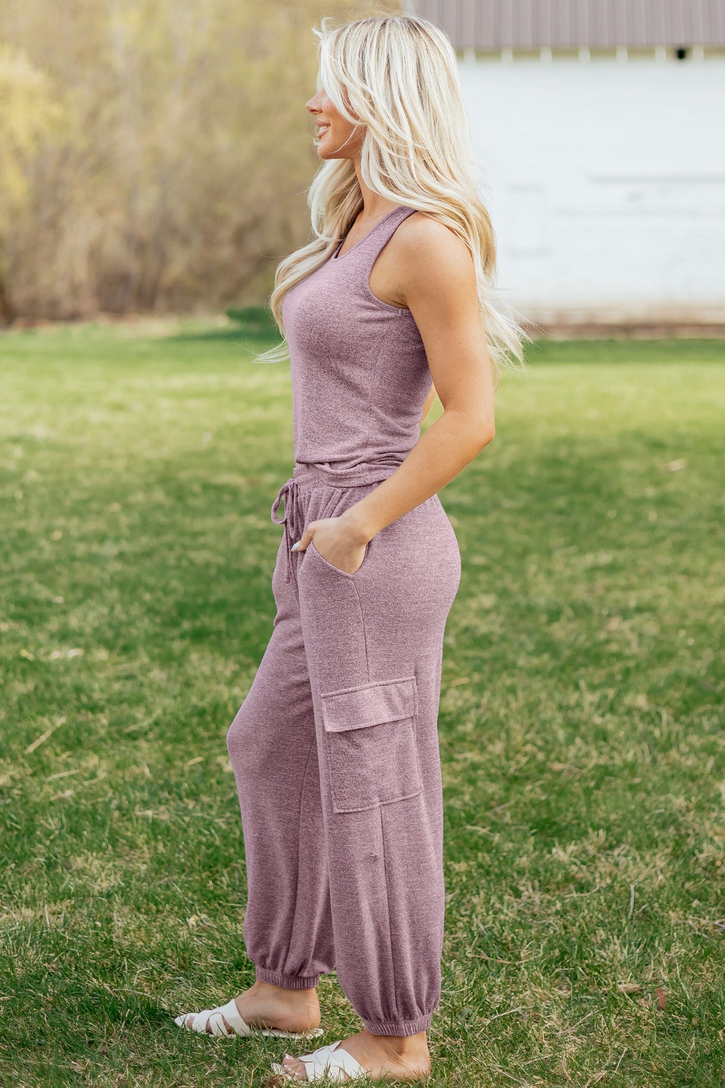 Orchid Casual Tank & Pants Set