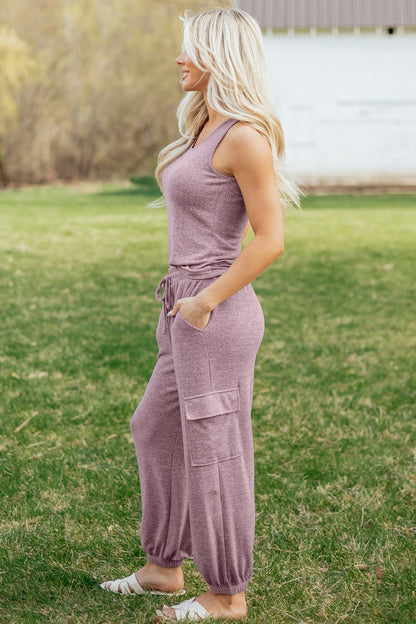 Orchid Casual Tank & Pants Set