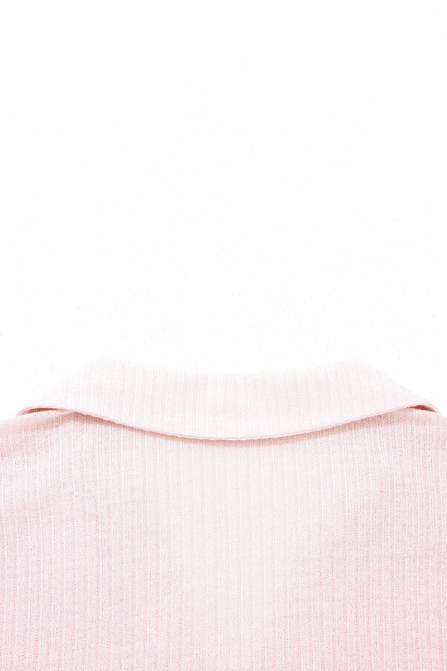 Ribbed Collar Shirt