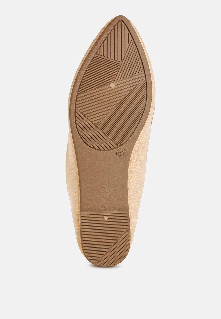 Horsebit Detail Flexible Loafers