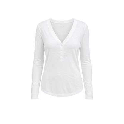 Organic Cotton Henley Long Sleeve