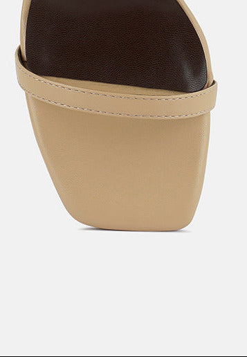 Wrap Ankle High Block Heels