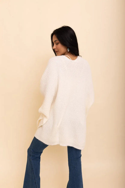 Super Soft Boucle Boxy Cardigan