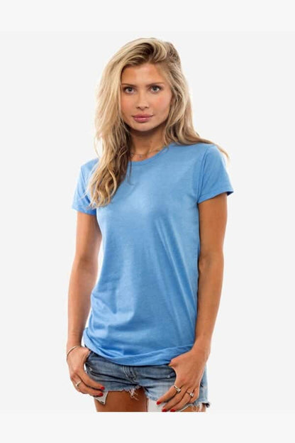Basic Solid Crew Neck Tee