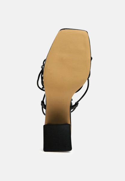 Dessert Heel Sandal