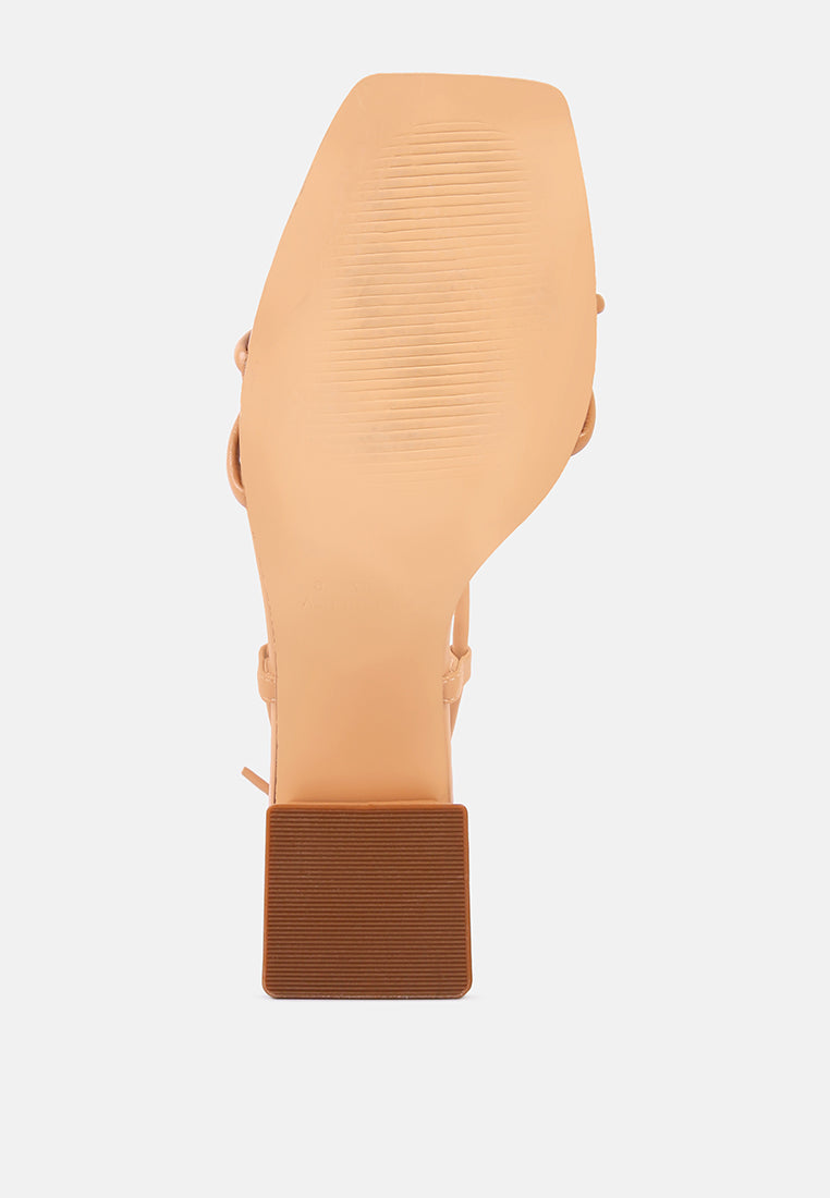 Dessert Heel Sandal