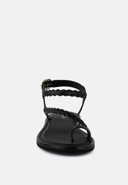 Braided Flat Sandals
