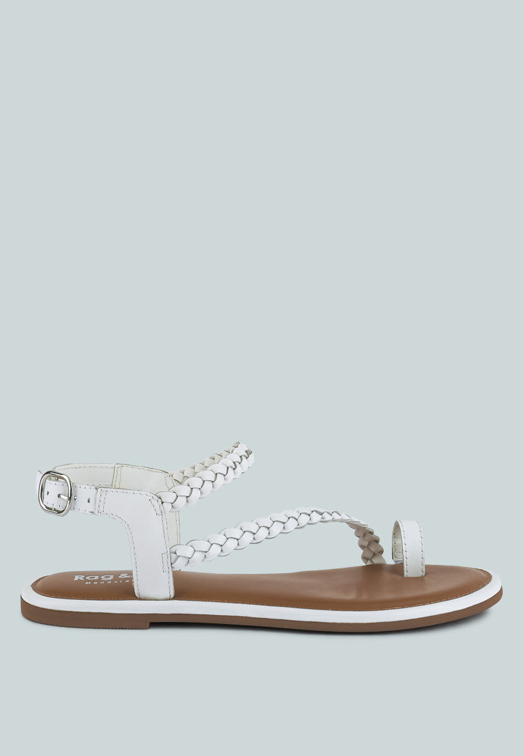 Braided Flat Sandals