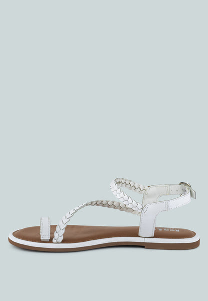 Braided Flat Sandals