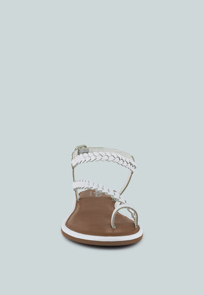Braided Flat Sandals