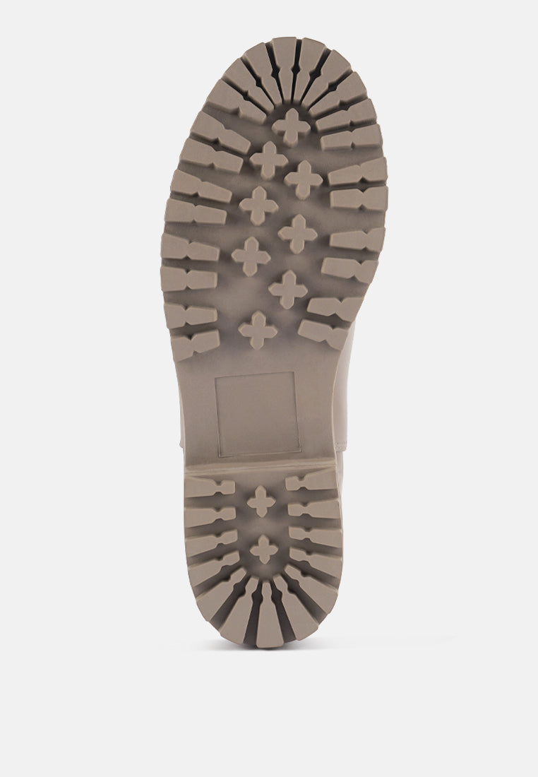 Croc Back Chelsea Boots