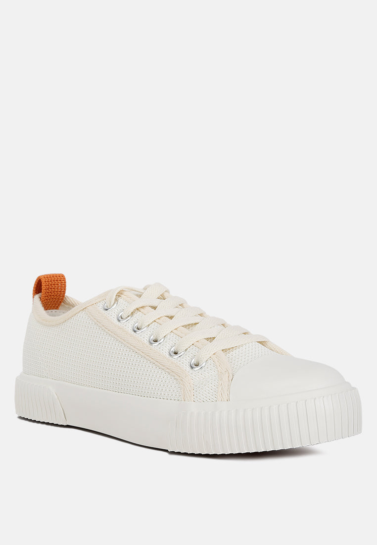 Knitted Textile Sneakers