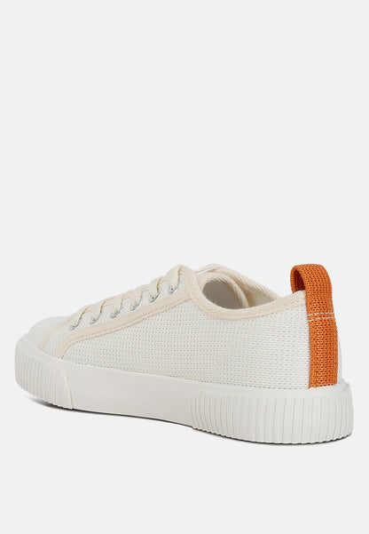 Knitted Textile Sneakers