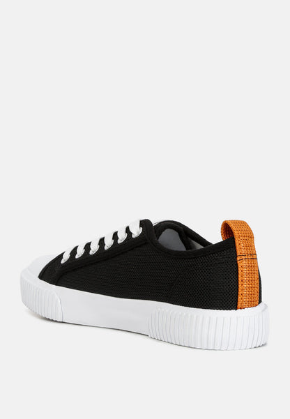 Knitted Textile Sneakers