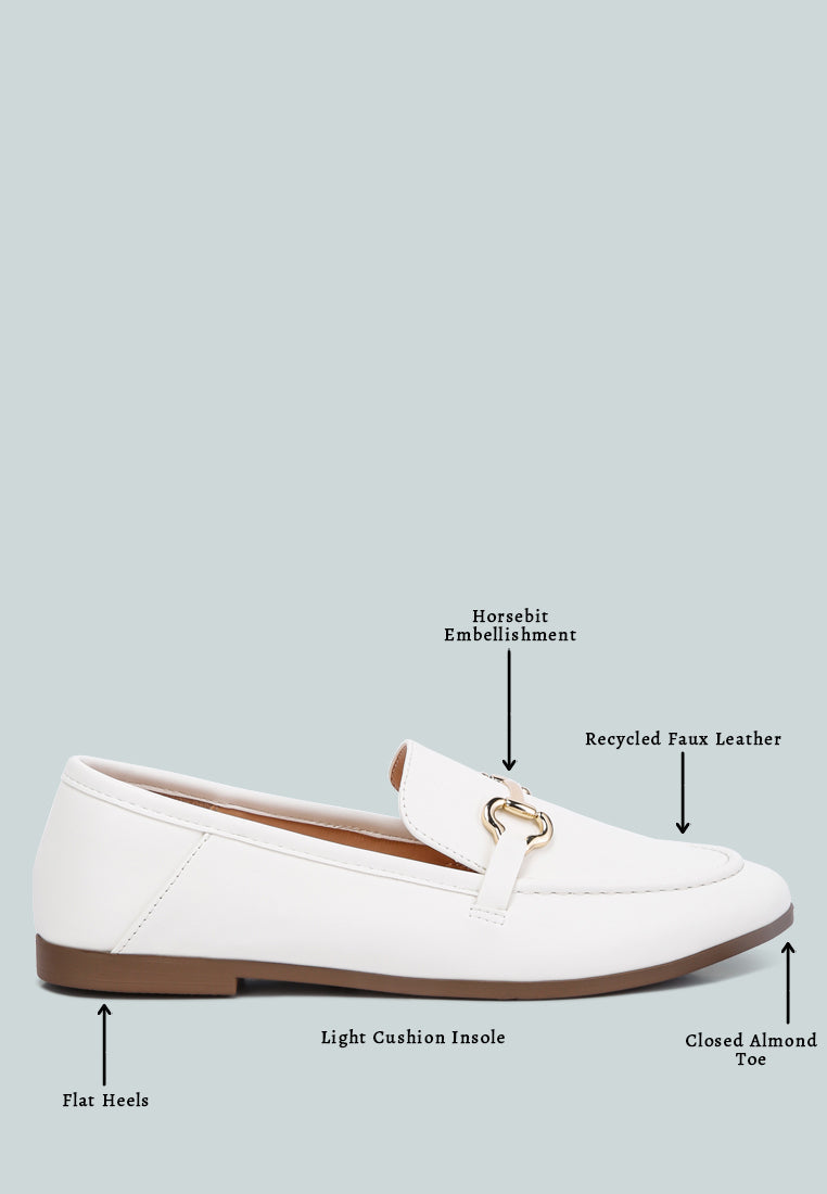 Horsebit Almond Toe Loafers