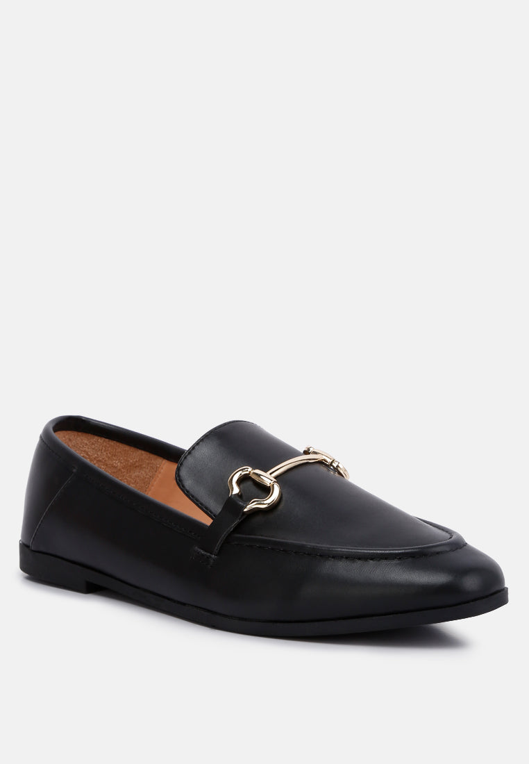 Horsebit Almond Toe Loafers